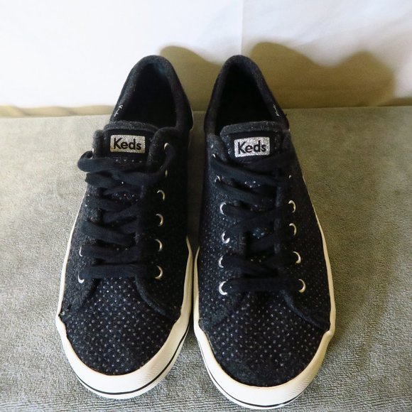 Keds Kickstart Glitter Wool Sneakers